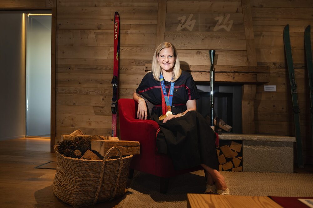 foto di Kirsty Coventry, Presidente del Comitato Olimpico Internazionale e due volte campionessa olimpica di nuoto. Ex detentrice del record mondiale
Foto di Gerald Bruneau © Fondazione Bracco 