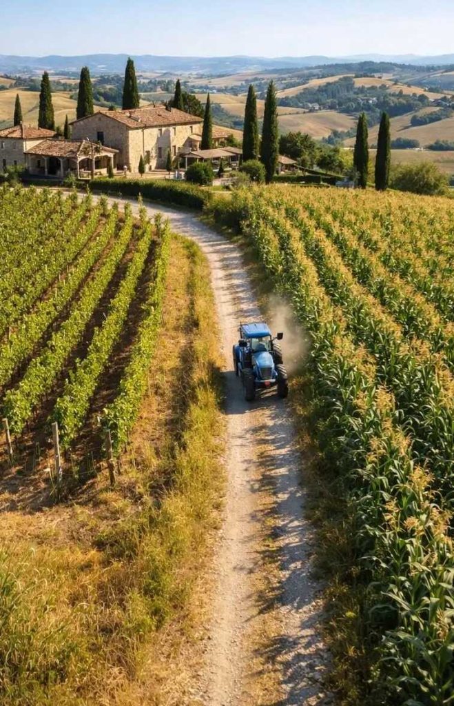 fotografia di un suolo di campagna